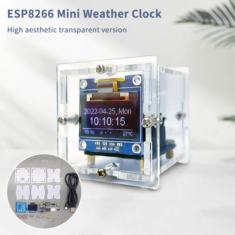 Esp8266 - Zestaw Mini Stacji Pogodowej ESP8266 DIY
