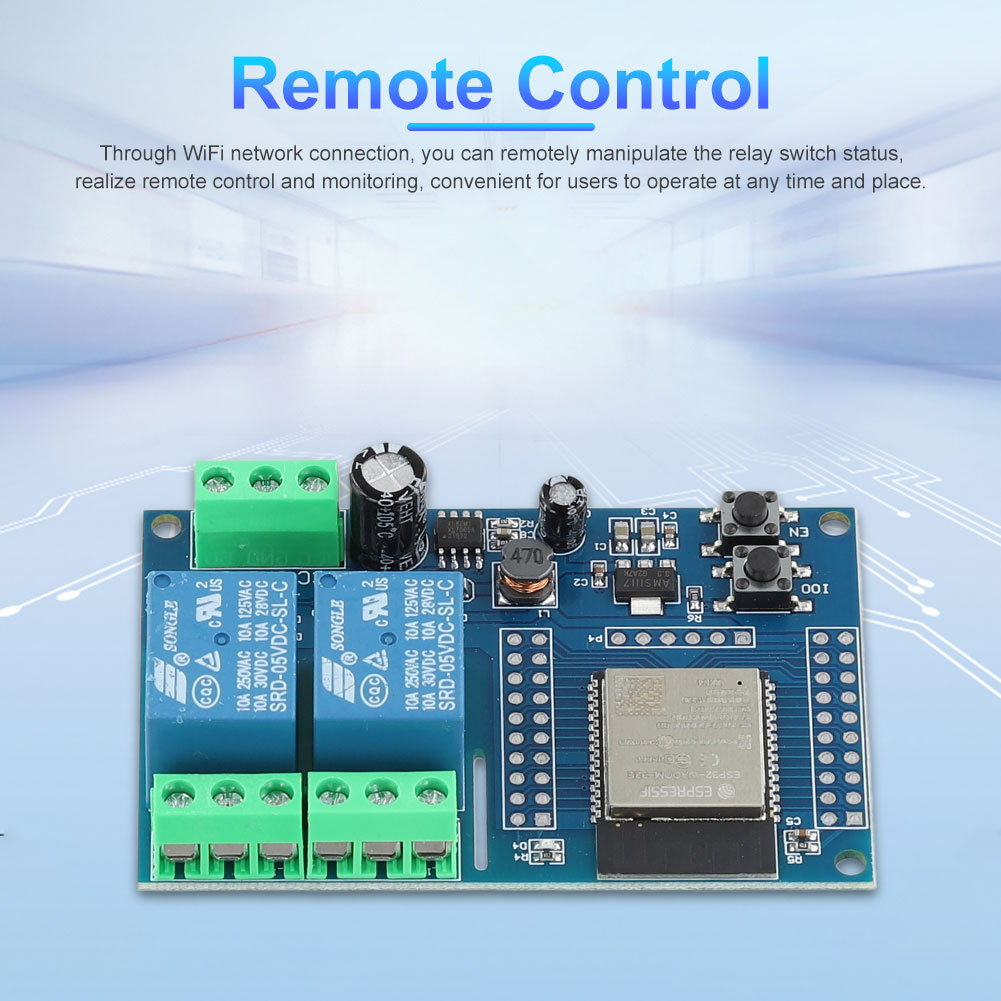Espressif Esp32 - Moduł przekaźnikowy ESP32 WIFI Bluetooth kompatybilny