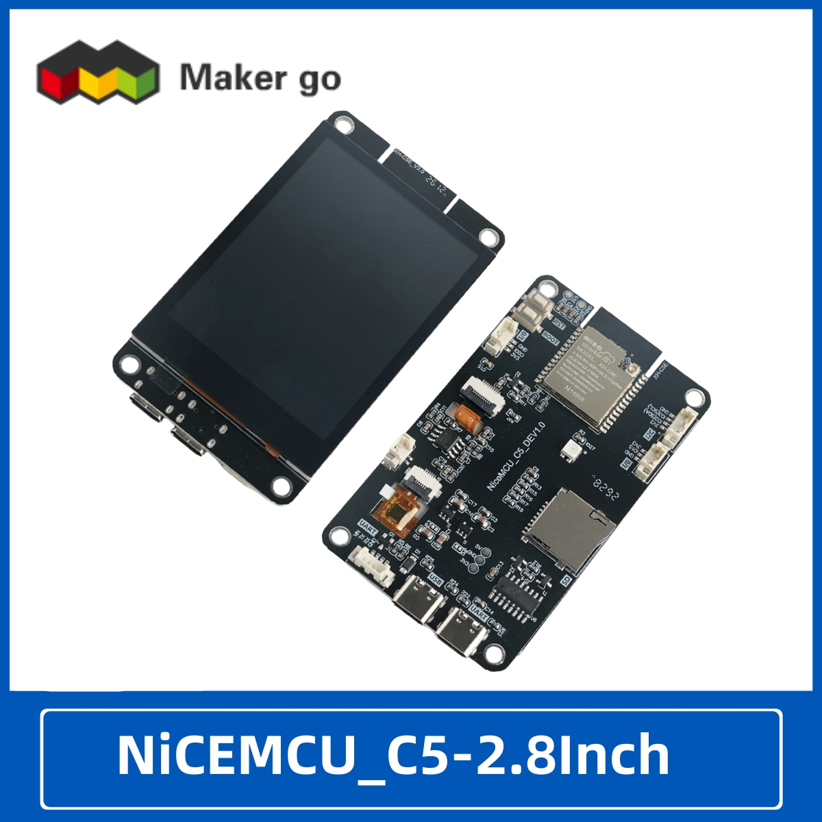 Esp32 Uart Module - Płytka programistyczna ESP32-C5 z obsługą dwóch