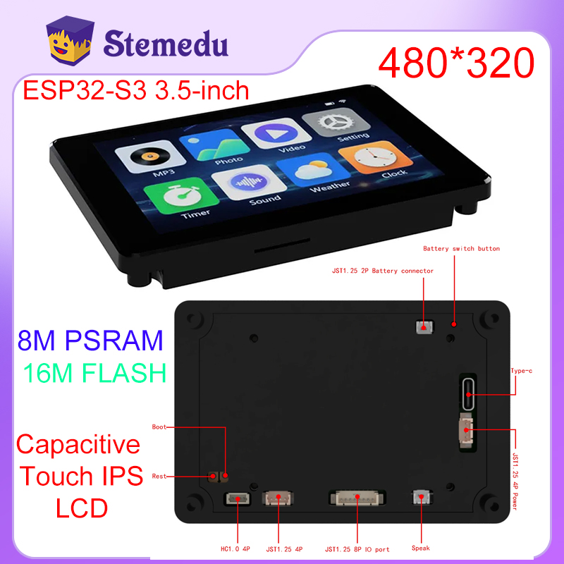 Mini ESP32-S3 3.5 calowy pojem – Espressif Esp32 recenzja i cena