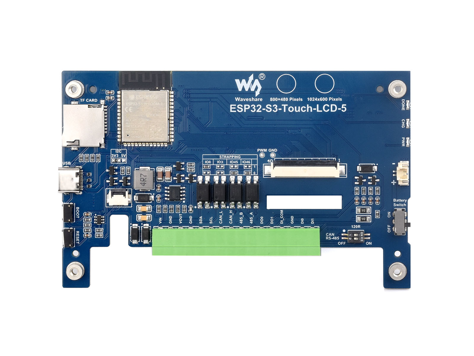 Waveshare ESP32-S3 5-calowa pł – Esp32 Development Board recenzja i cena