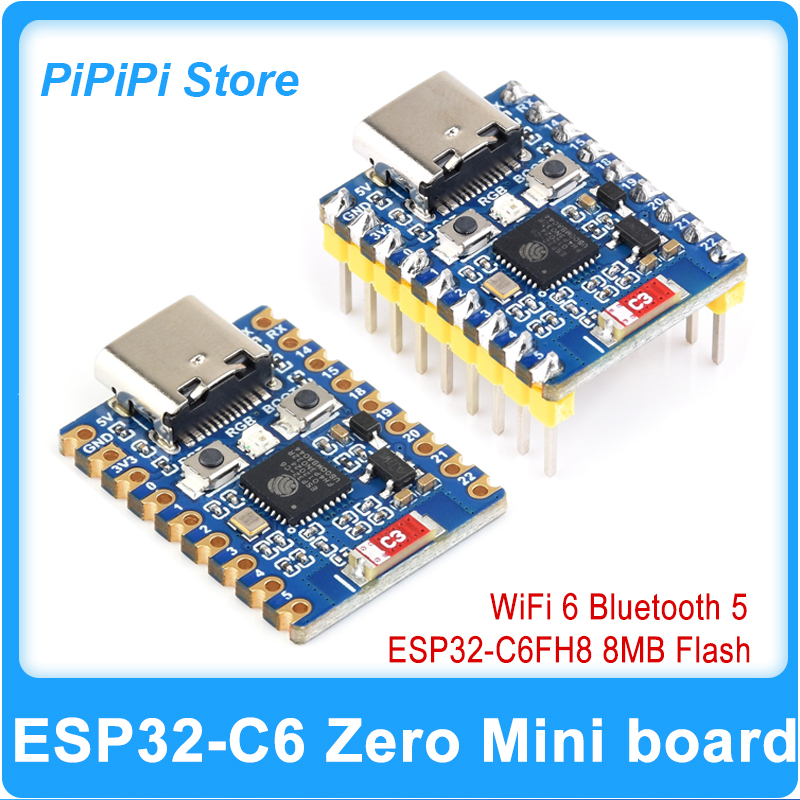 Płytka rozwojowa ESP32-C6 Zero – Espressif Esp32 recenzja i cena