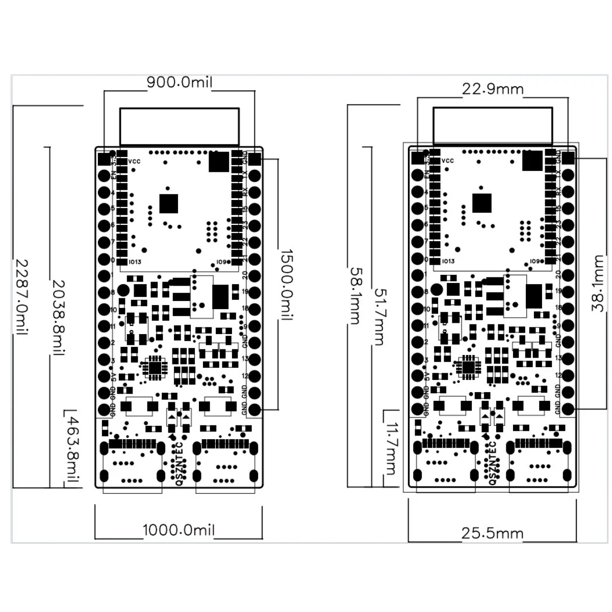 Płytka główna ESP32-C6-DevKitC – Espressif Esp32 recenzja i cena
