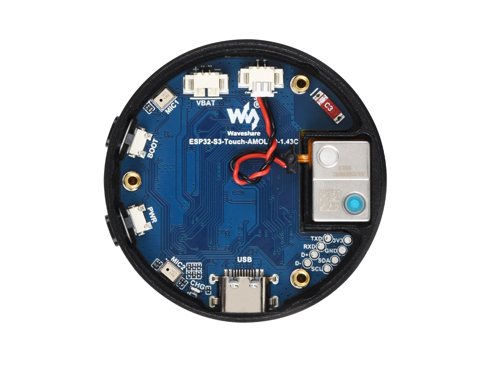 WaveshareESP32-S3 1.43-calowy  – Esp32 Development Board recenzja i cena