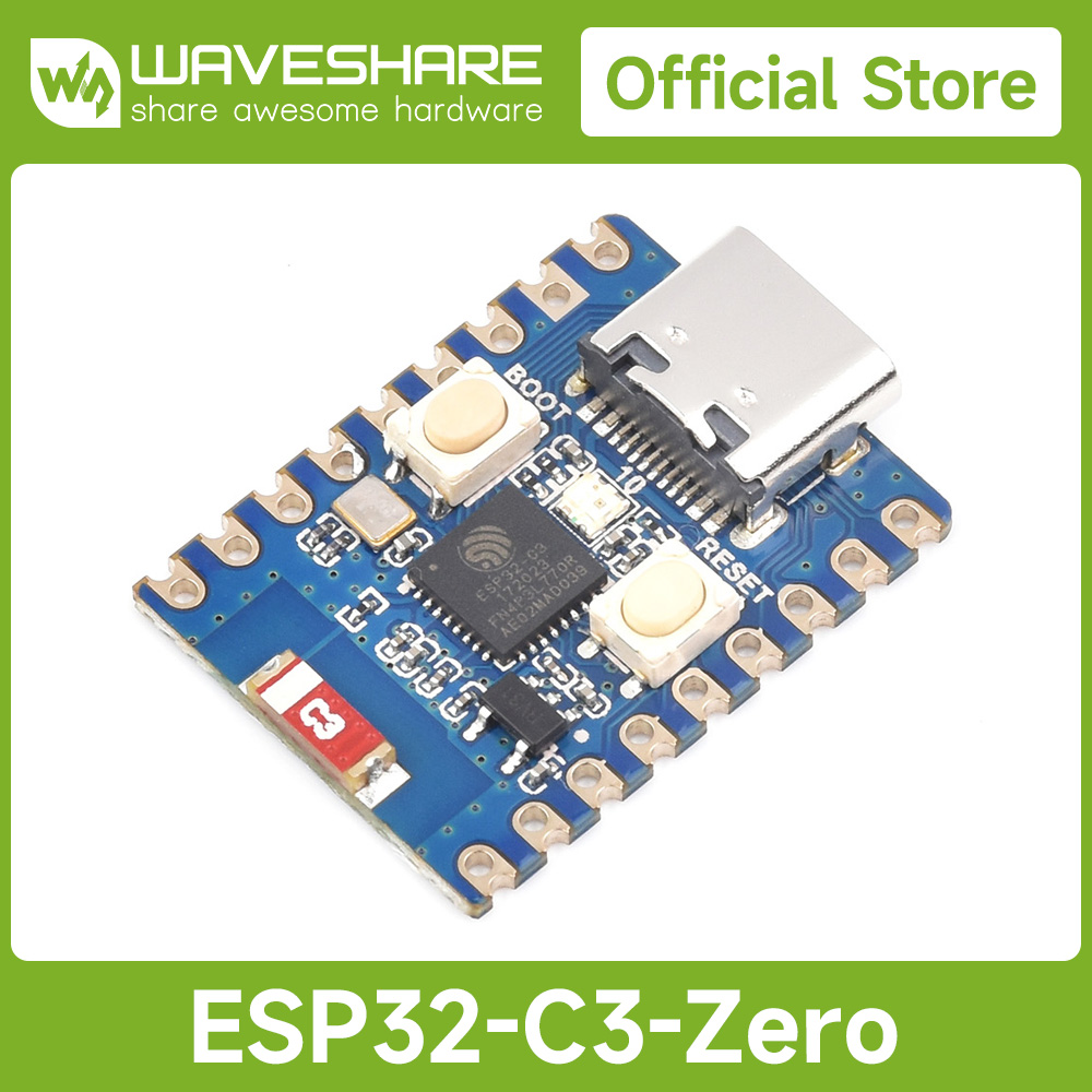 Płytka rozwojowa Waveshare ESP – Esp32 C3 recenzja i cena