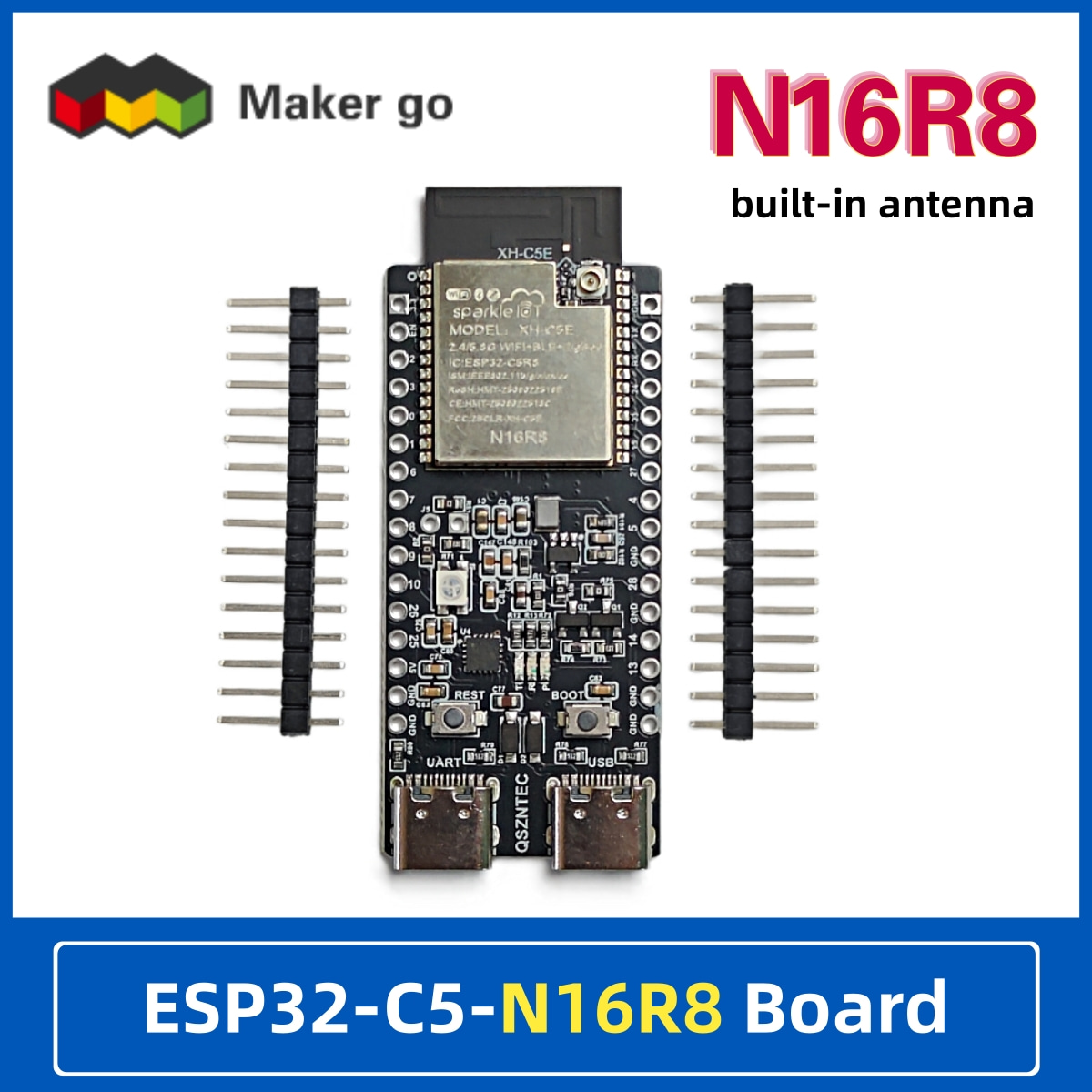 Płytka rozwojowa ESP32-C5-N16R – Esp32 Uart Module recenzja i cena
